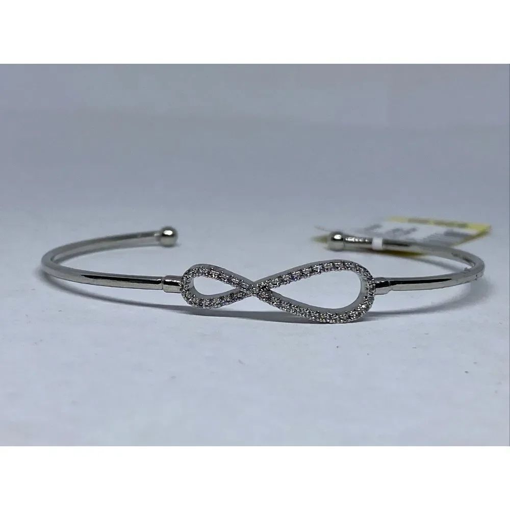Charter Club Pavé Infinity Cuff Bracelet MSRP $29.50 CP491